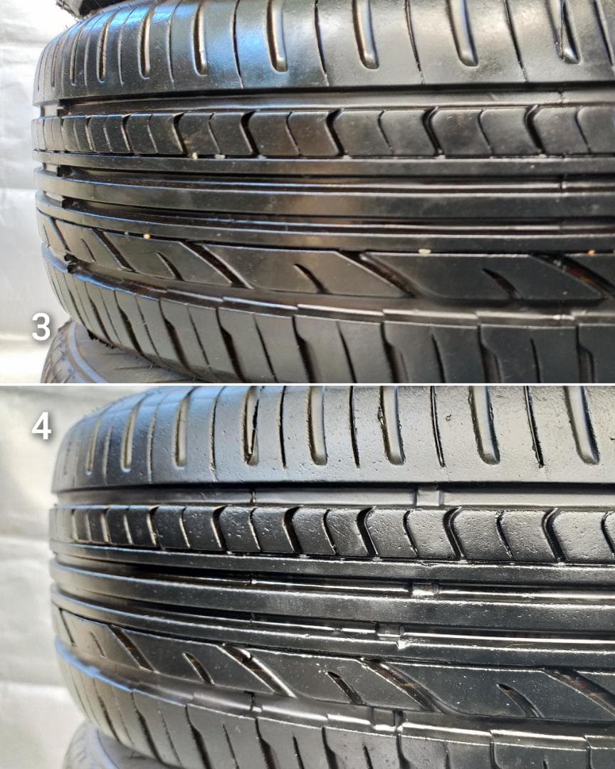 エンケイ製SMACKコルセア15インチ×5.5J　21年製185/65R15