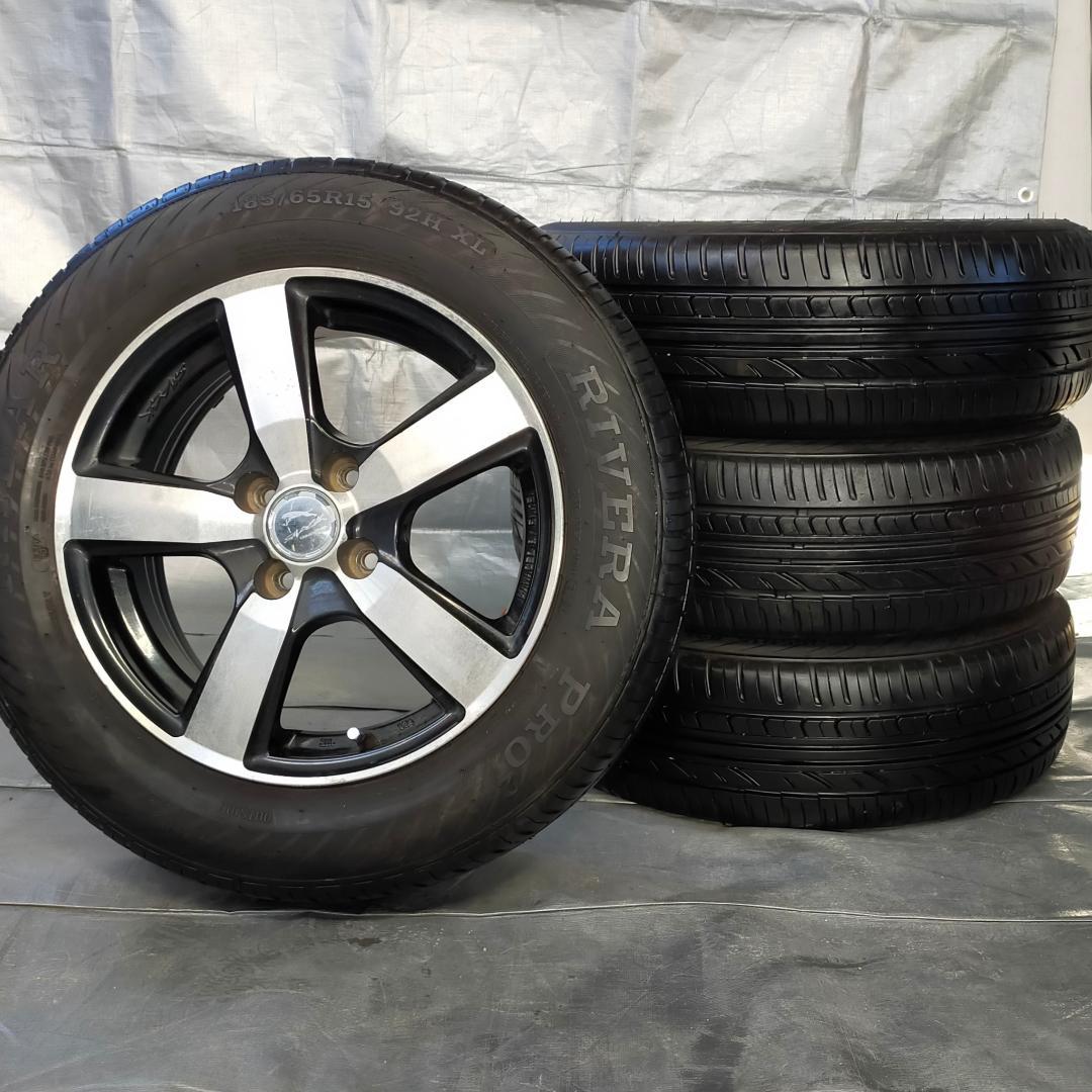 エンケイ製SMACKコルセア15インチ×5.5J　21年製185/65R15