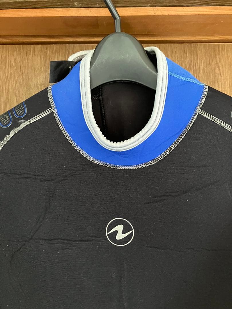 Aqualung フルウェットスーツ 黒・青