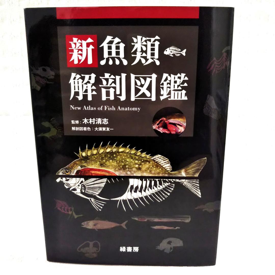 【匿名配送】「新魚類解剖図鑑」2024年発行 状態良 木村清志 大須賀友一