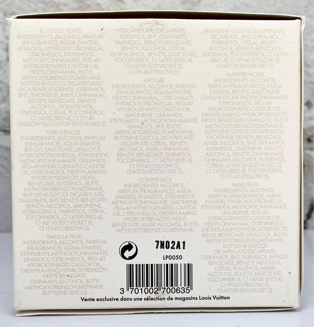 【7×10ml】LES PARFUMS LOUIS VUITTON
