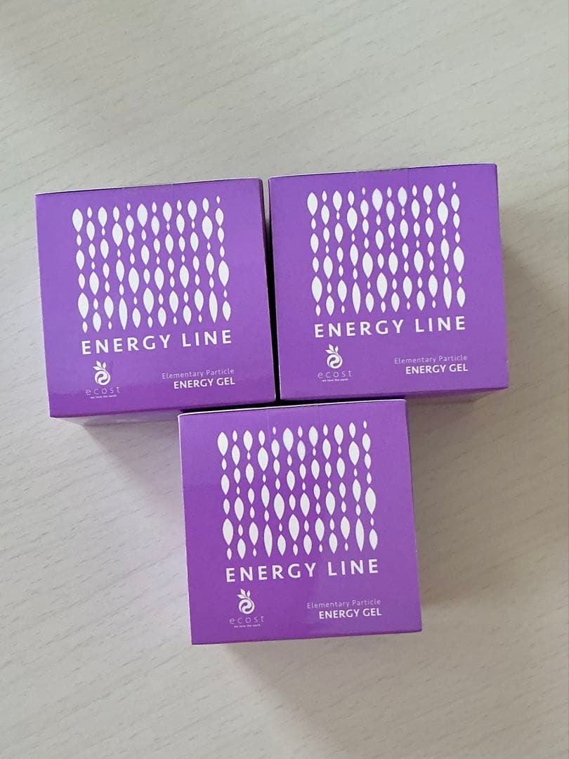 【新品】ecost エコスト エナジージェル　保湿ジェルIII-pw 50g3個
