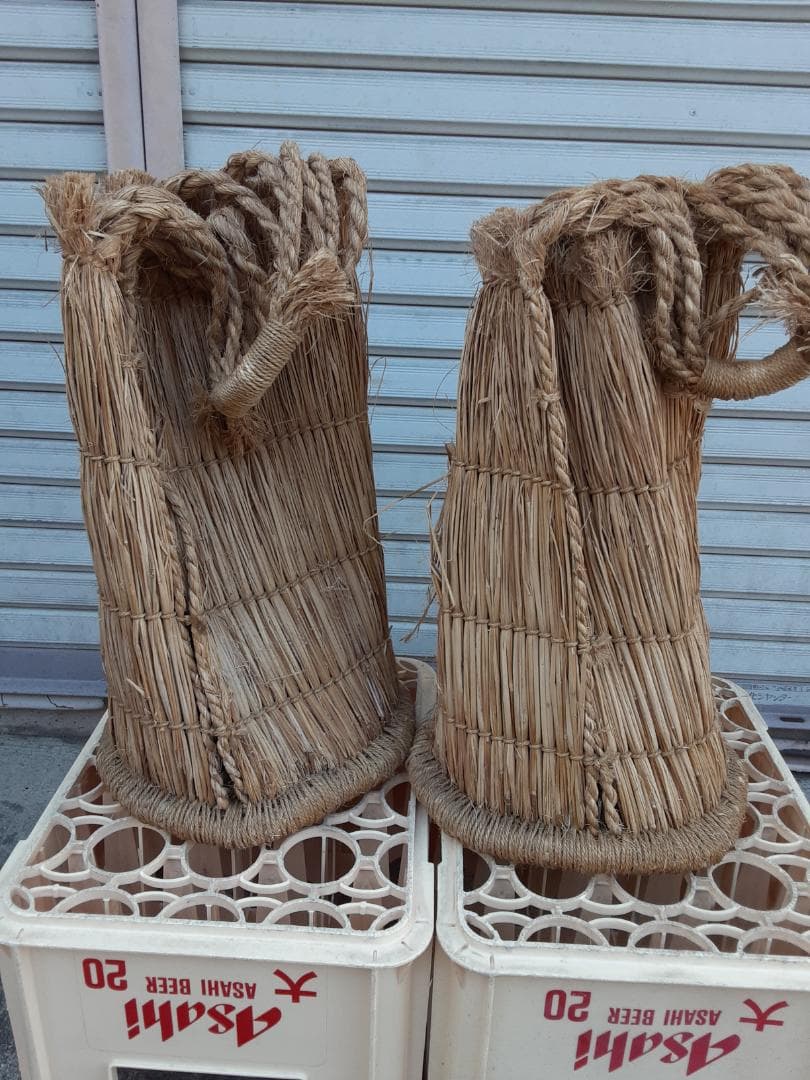 わら細工　踏み俵