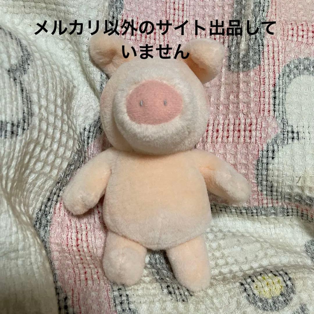 サンアロー　kipper ブタ　ぬいぐるみ　中古品
