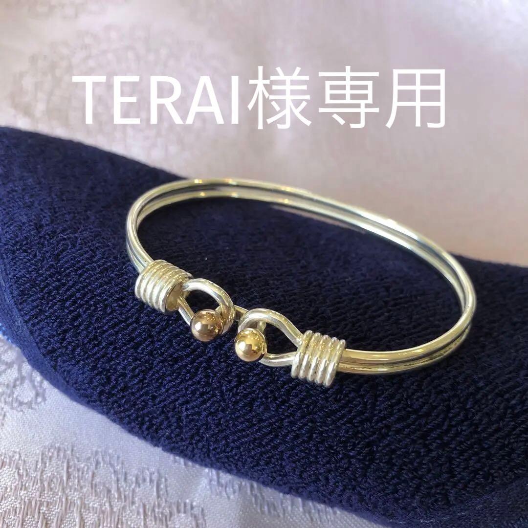 ティファニー ダブルフック バングル 925×750 シルバー　ブレスレット