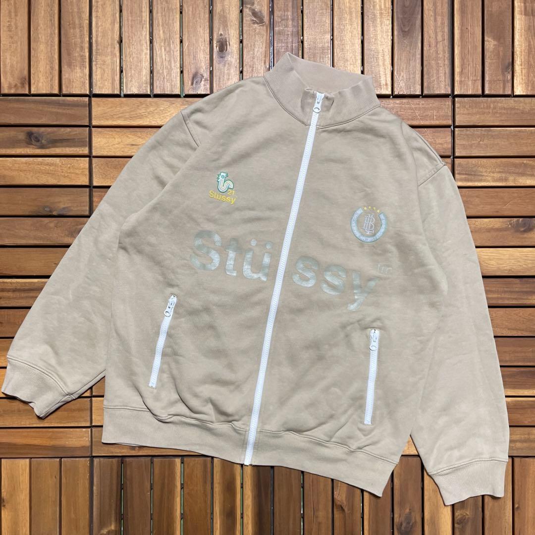 希少 超レア OLD STUSSY スウェット ジップアップ トラックジャケット