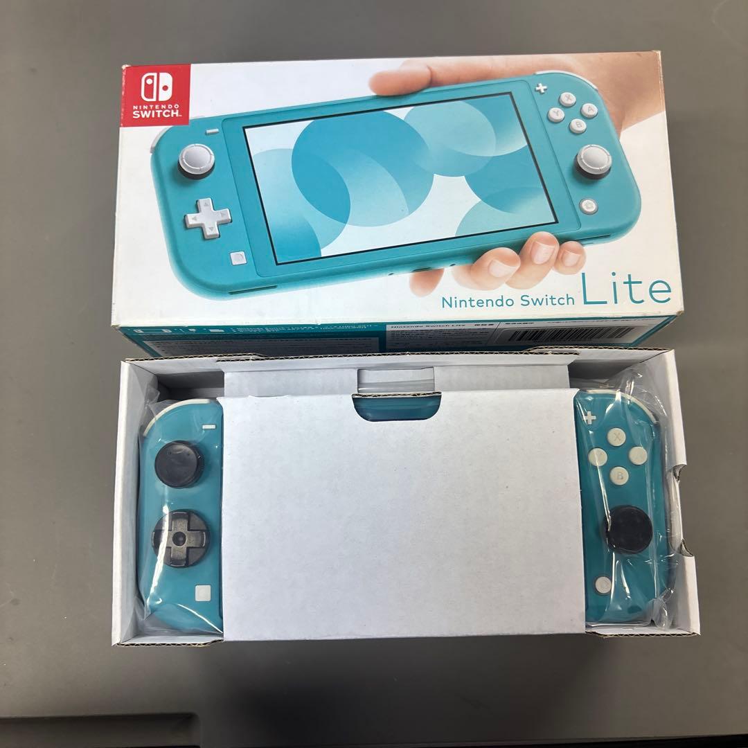 Nintendo switch lite ターコイズブルー　美品