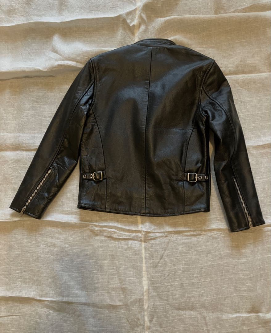 ACDC 本革 シングルライダースジャケット 32