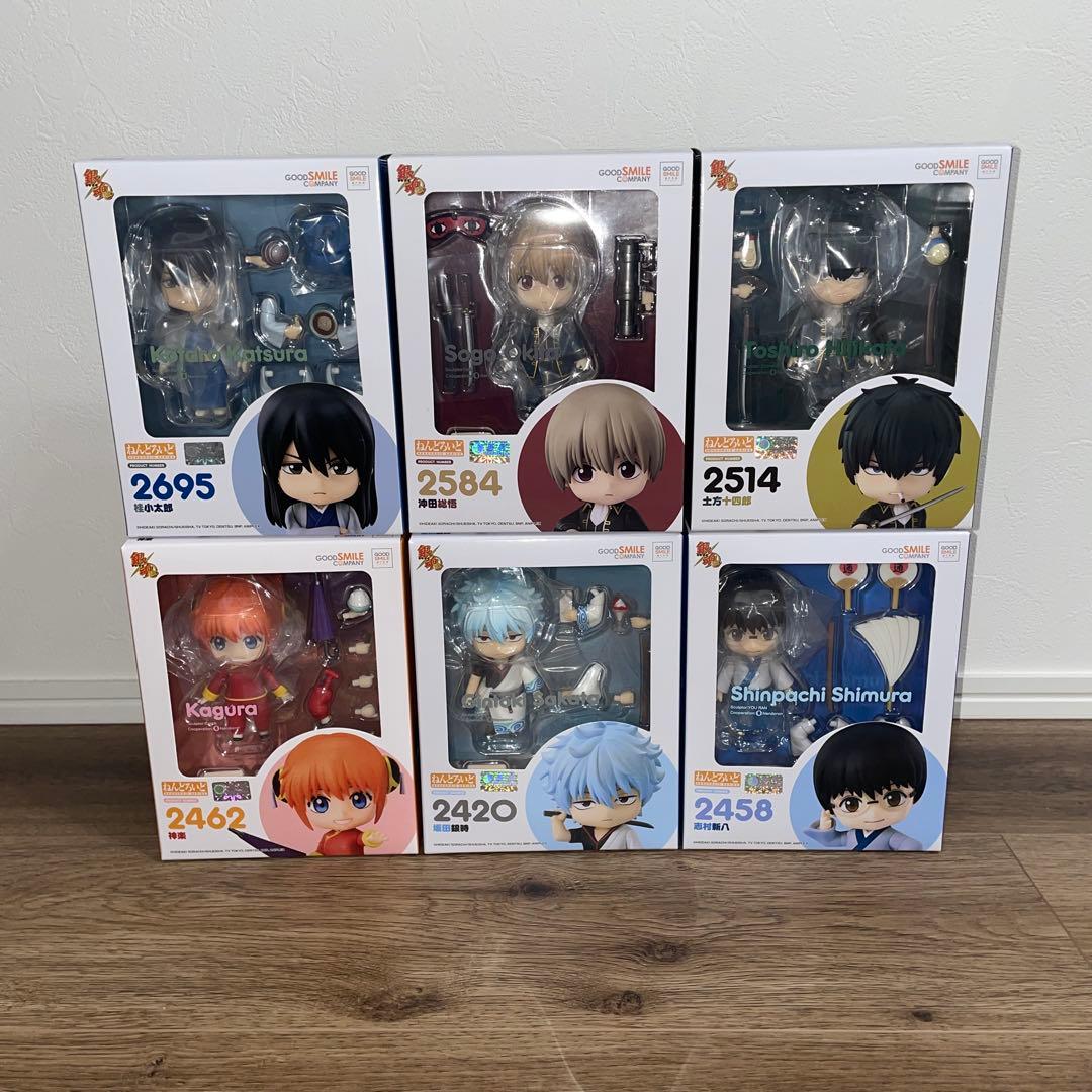 銀魂　ねんどろいど　計6点　まとめ売り