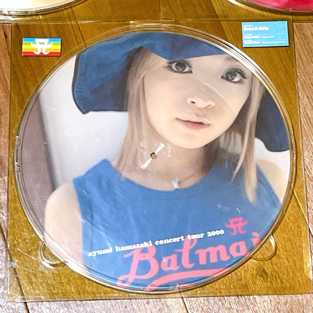 【限定版】浜崎あゆみ　ピクチャーレコード　3枚セット　コンサートツアー2000