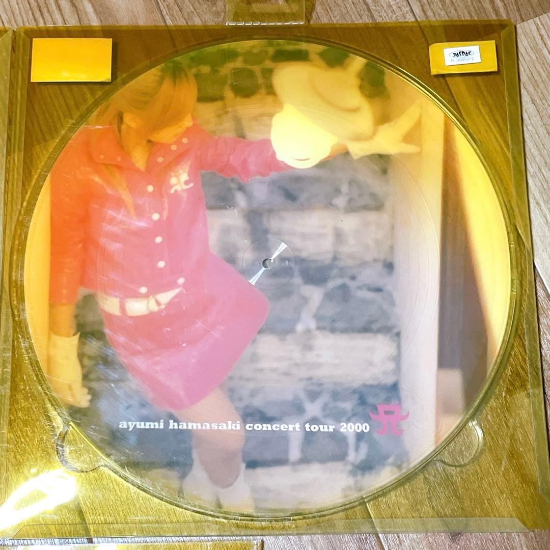 【限定版】浜崎あゆみ　ピクチャーレコード　3枚セット　コンサートツアー2000