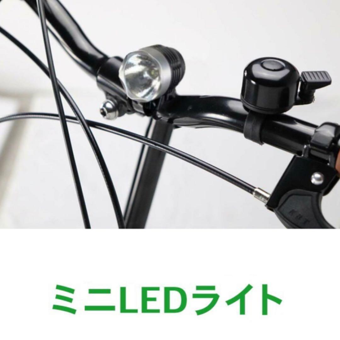 新品ブラック20インチ 折りたたみ 自転車 シマノ 6段変速 鍵 カゴ