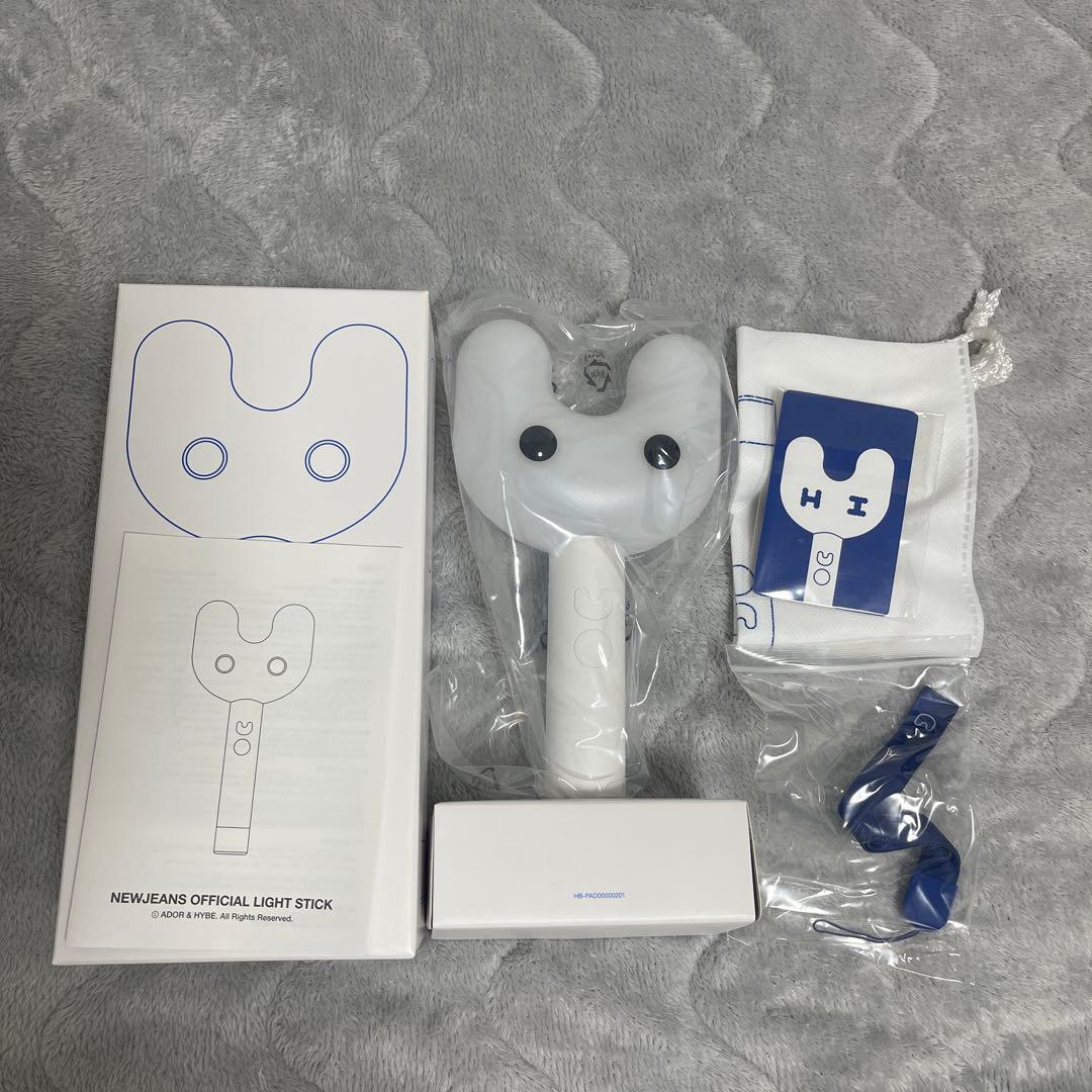 NewjeansメンバーシップキットBunnies Club ペンライトセット