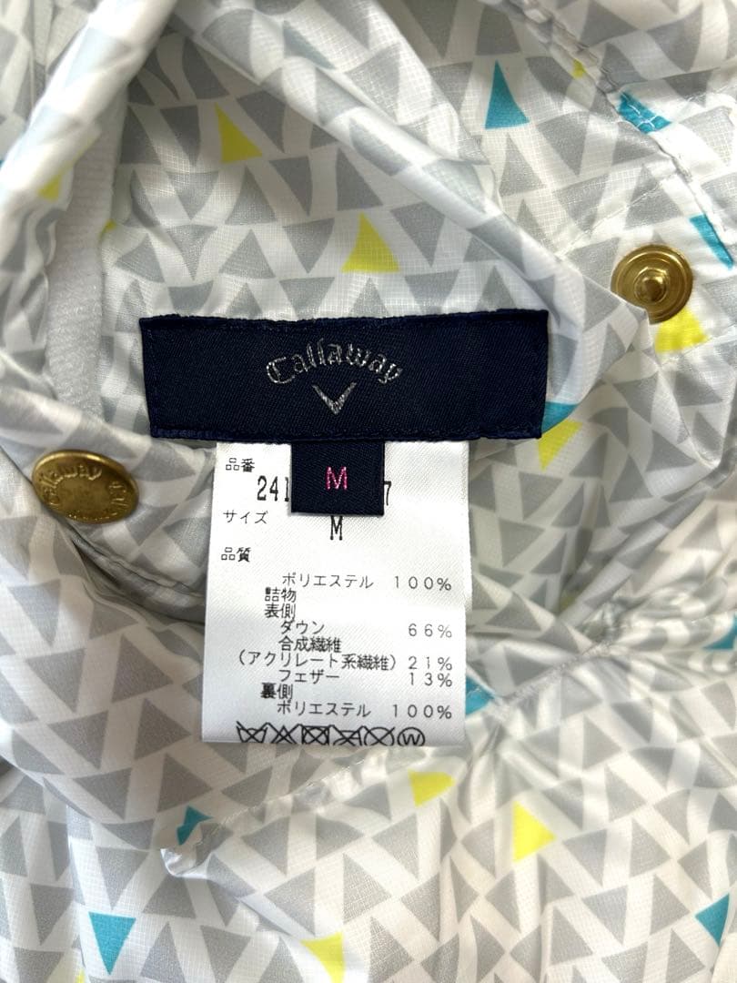 キャロウェイゴルフ　リバーシブルダウンジャケット　4way M 未使用