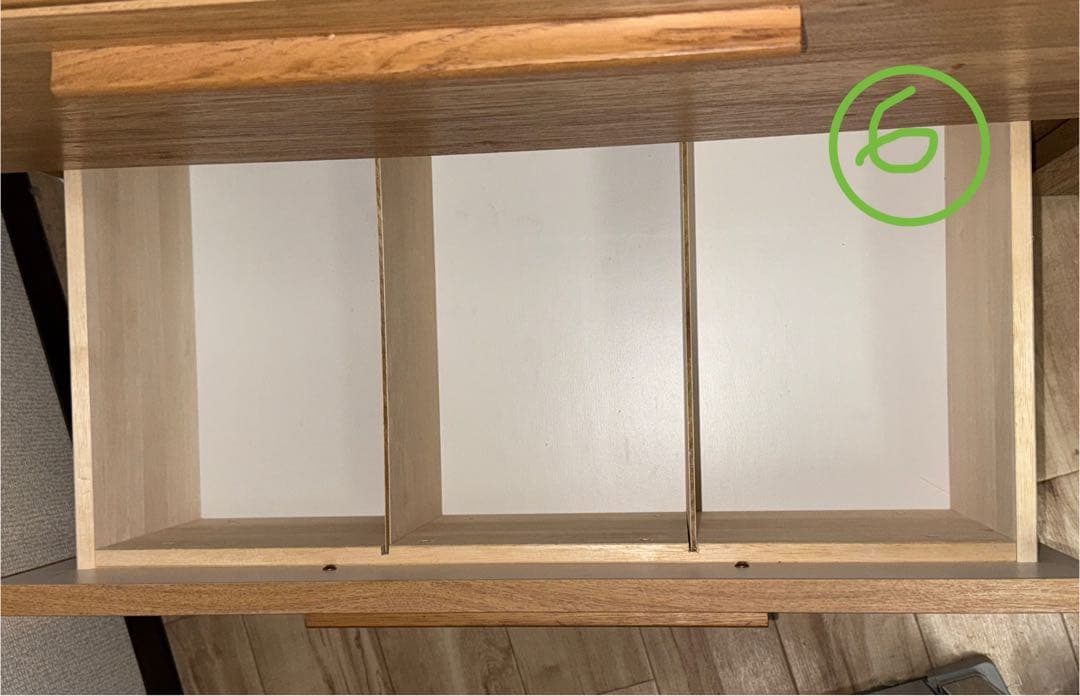 「ヤフオクは傷あるもので6万です！」【お買い得】オクタハウタ　キッチン収納105