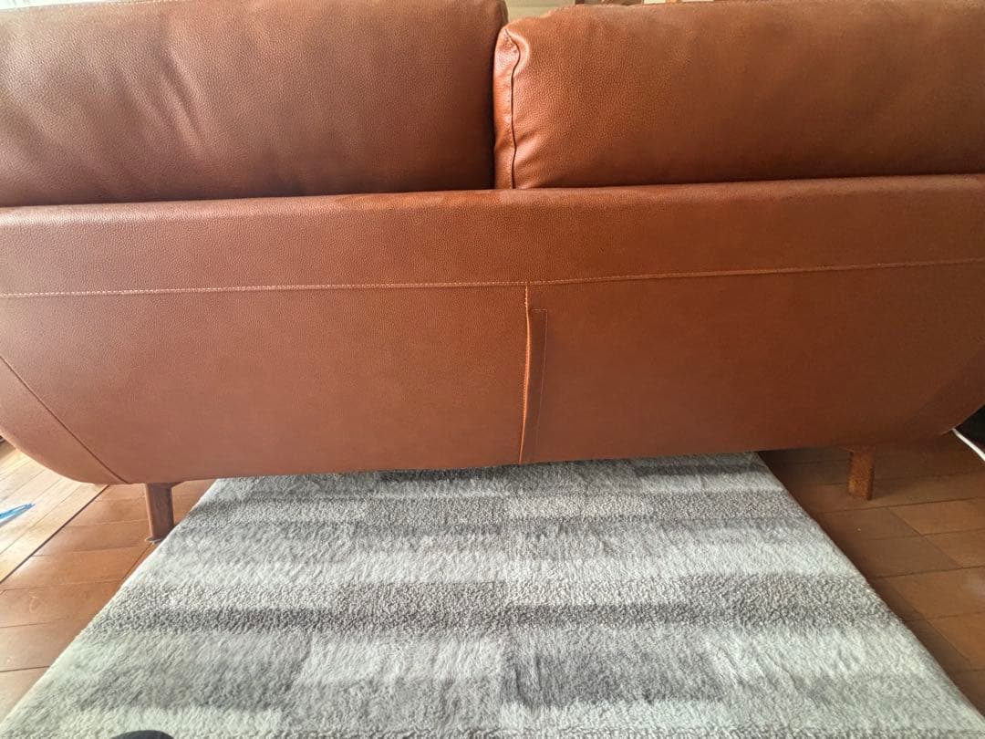 ニトリ3人掛け本革ソファ(フィルン)