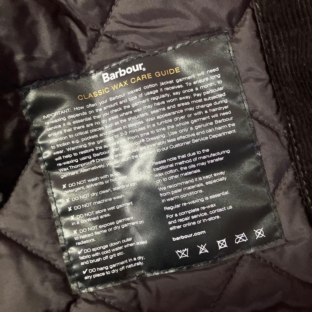 美品 Barbour MWX2267RU91 CROSBY WAX ジャケット