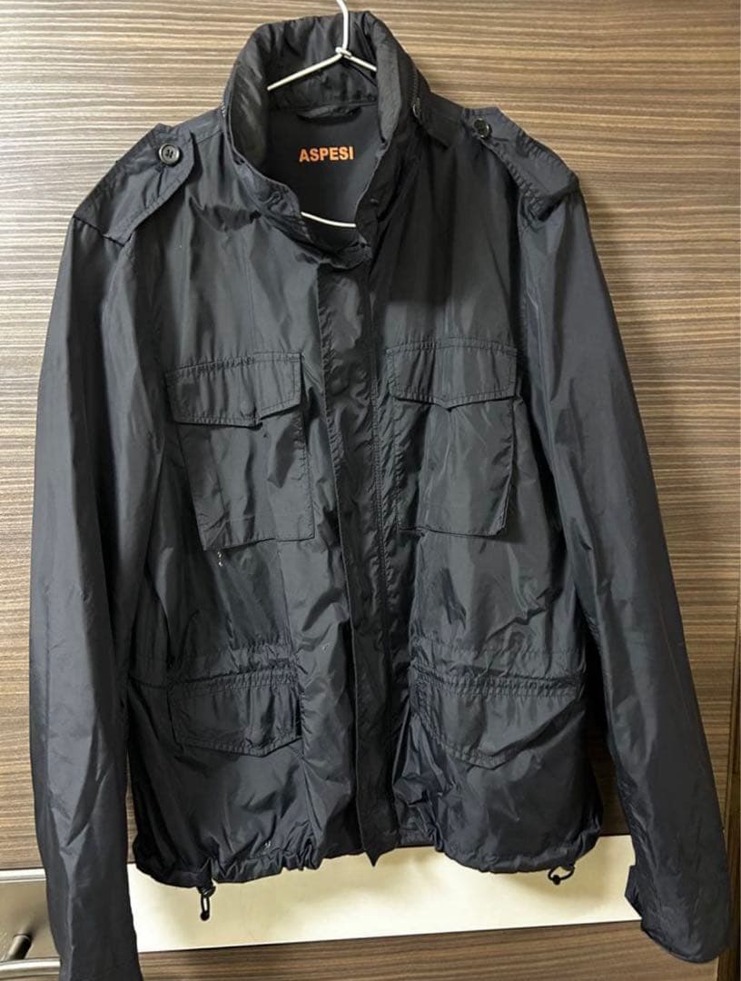 ASPESI m65 ミリタリージャケット ネイビーＬ
