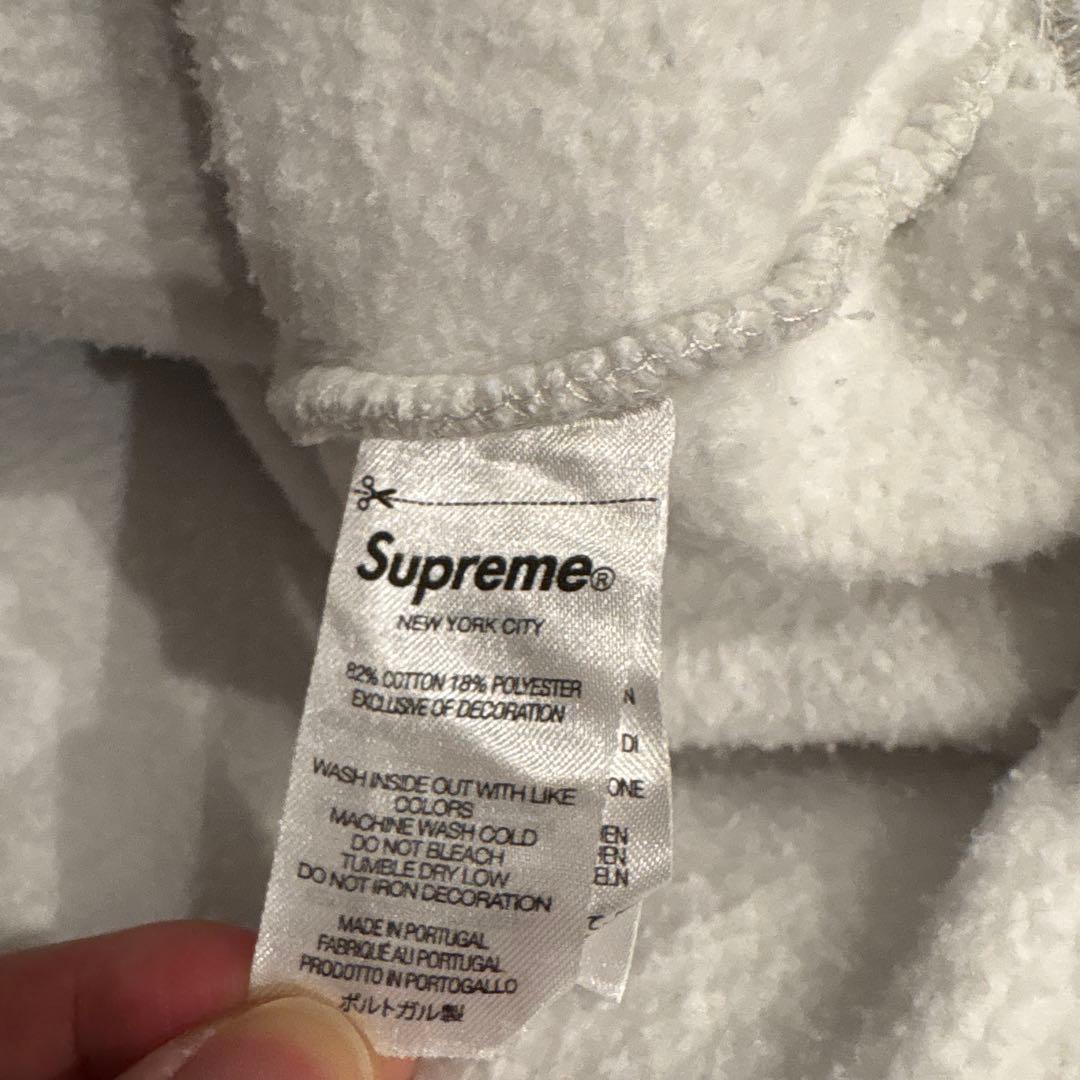 supreme EmbroideredChenille フーディー スウェット