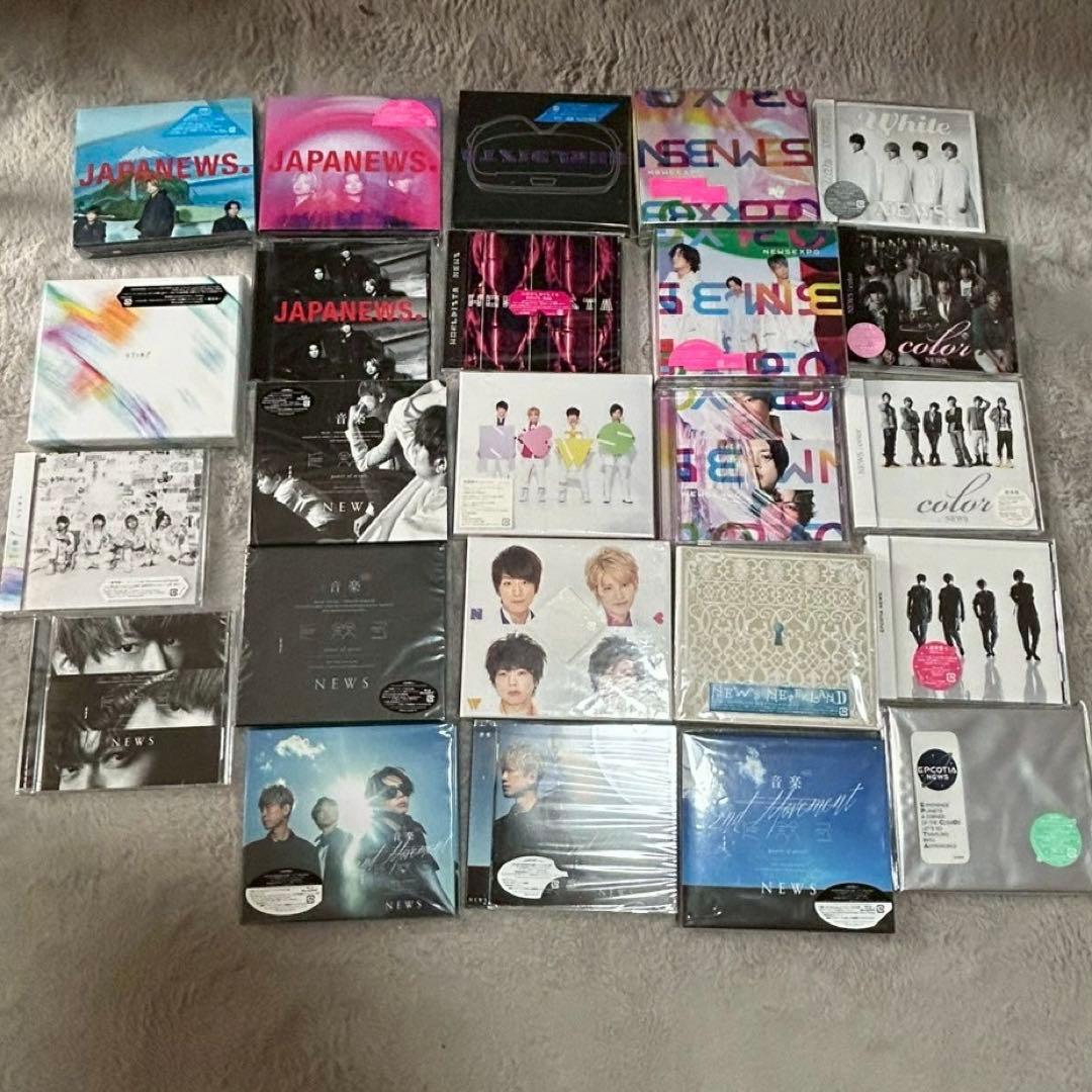 NEWS アルバム シングル CD 初回盤 通常盤 セット まとめ売り