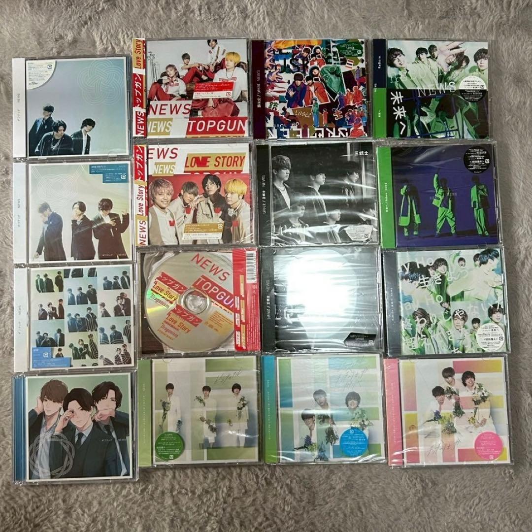 NEWS アルバム シングル CD 初回盤 通常盤 セット まとめ売り