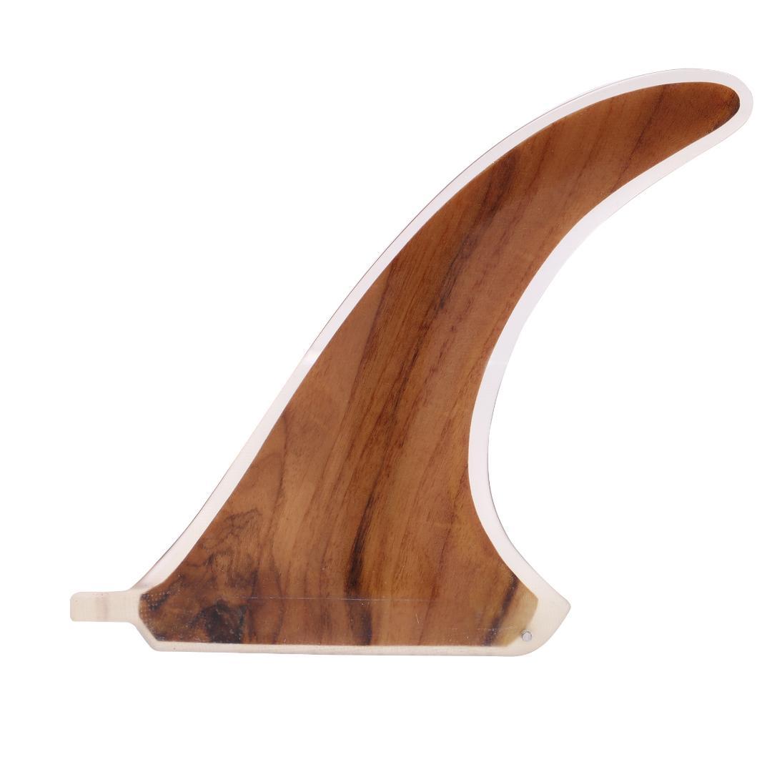 8.25㌅　グリノーフィン　チーク　シングルフィン　ミッドレングス用