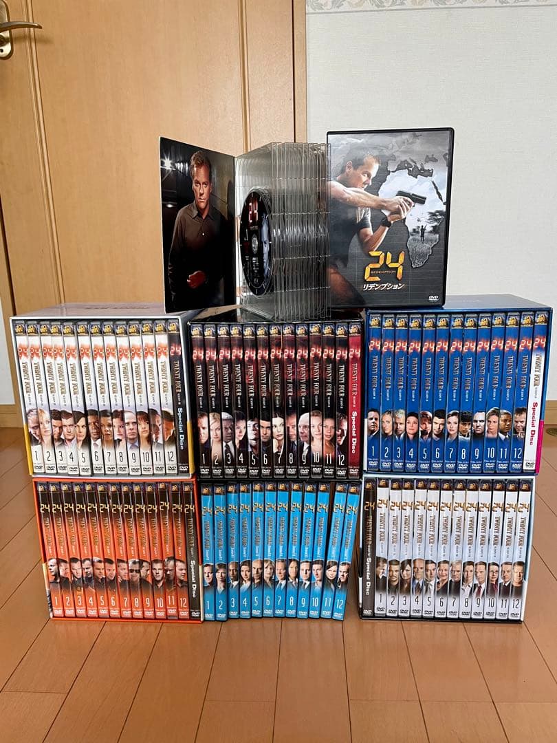 24-TWENTY FOUR- シーズンI〜Ⅶ DVDセット90枚まとめ売り