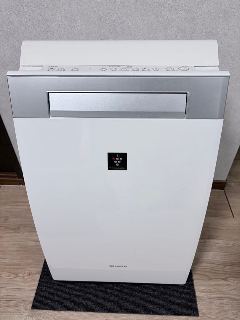 お*む様 シャープ 加湿空気清浄機 KI-JX75-W プラズマクラスター202