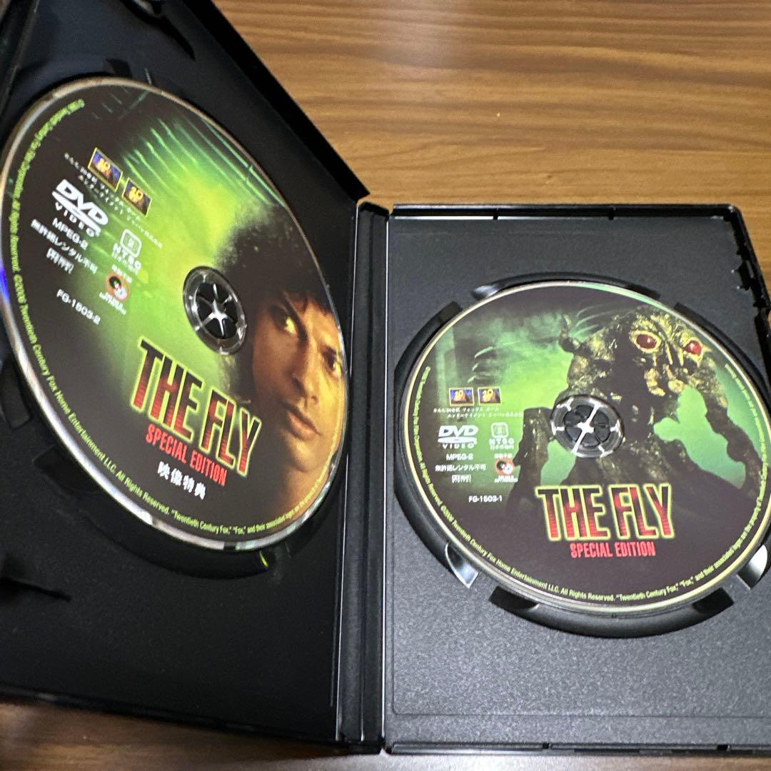 廃盤レア　2枚組仕様　ザ・フライ2作品セット