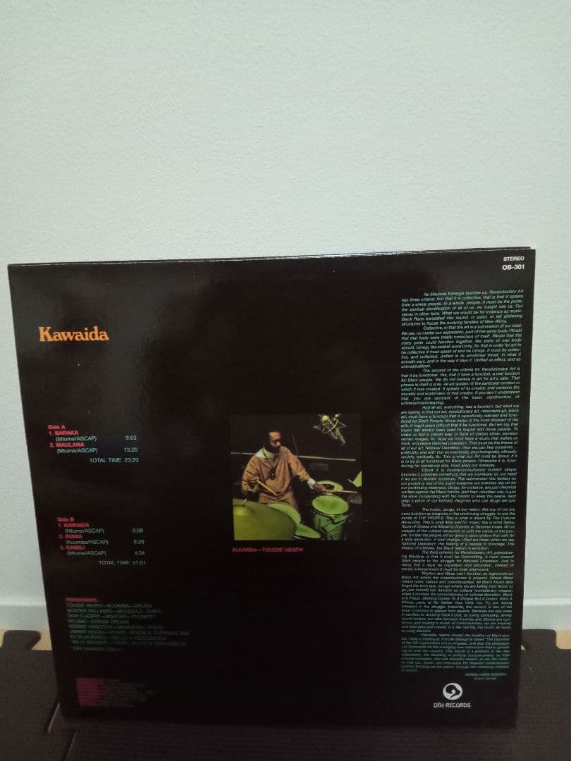 Kawaida　スピリチュアルジャズ　レアグルーヴ　JAZZ ブッダブランド