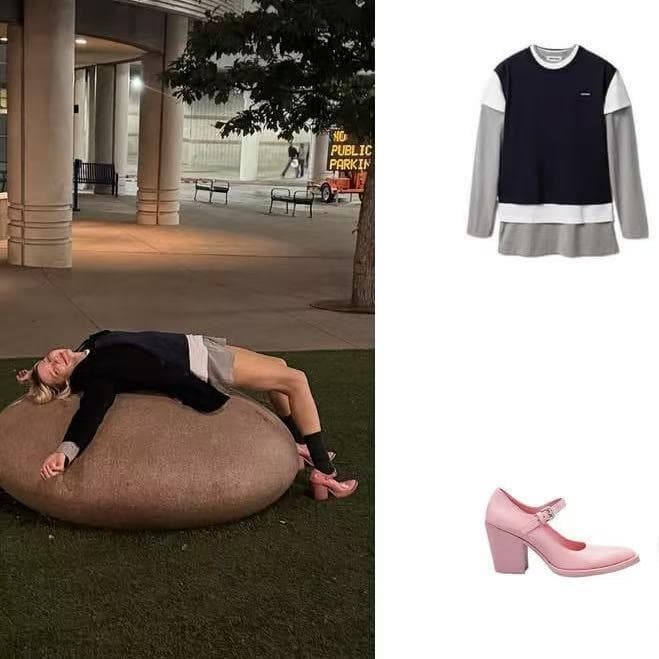 【新品未使用】3点セット ロゴ トップス ロンT レイヤードシャツ