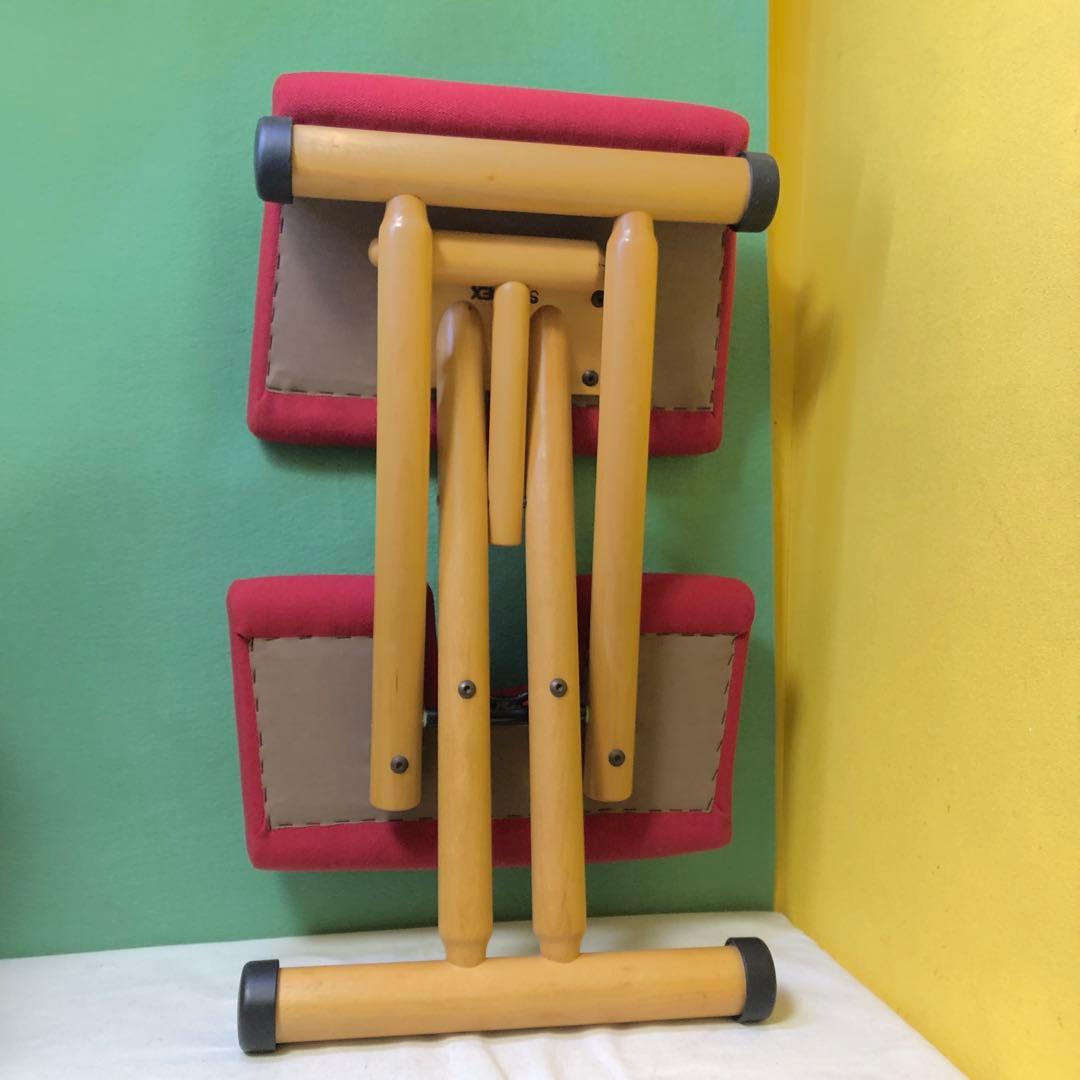STOKKE ストッケ　学習椅子 レッド赤　姿勢矯正バランスチェア　ヴァリエール