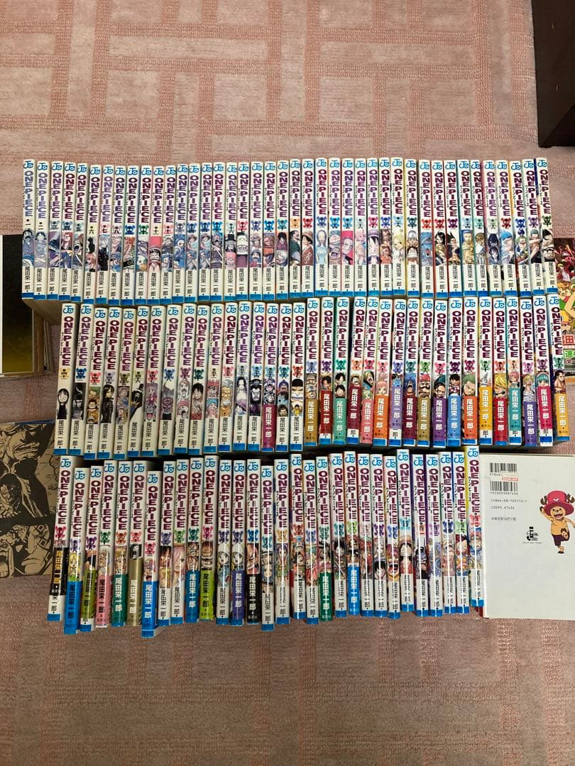 ワンピース1〜107巻＋おまけつき
