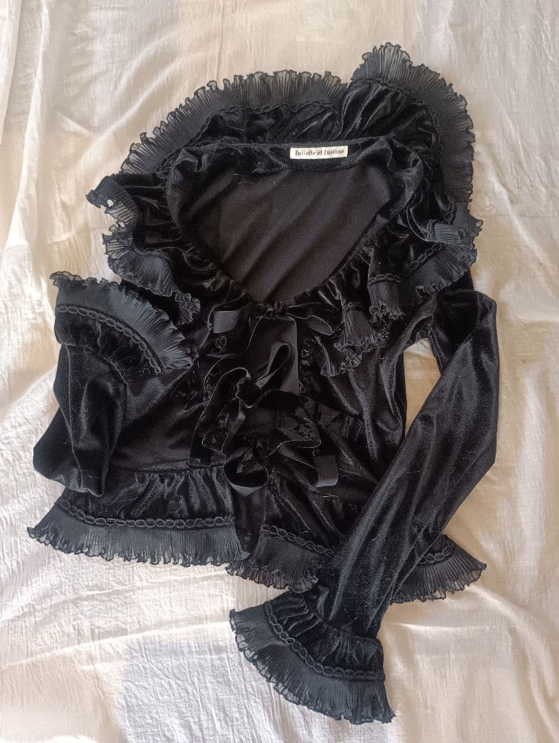 Juliette et Justine ベロア ワンピース ゴスロリ 初期タグ