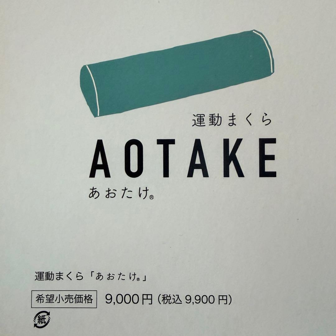 【新品・未使用】全健会 あおたけ運動枕