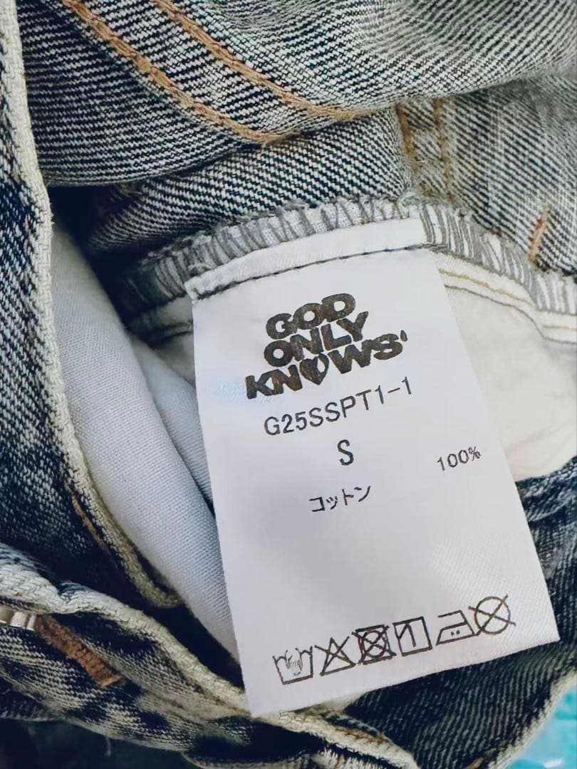 パンツ GOD ONLY KNOWS DENIM PANTS