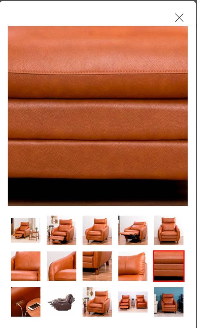 期間限定値下げ‼︎ 本革　1人掛け　電動リクライニング　ソファ　美品