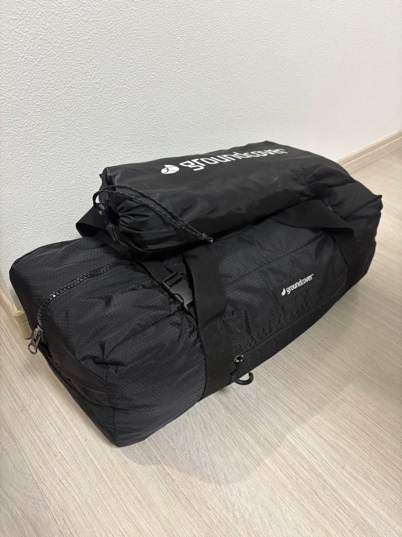 【グランドシート付】グランドカバー　エイコンハウス3.45 ブラック