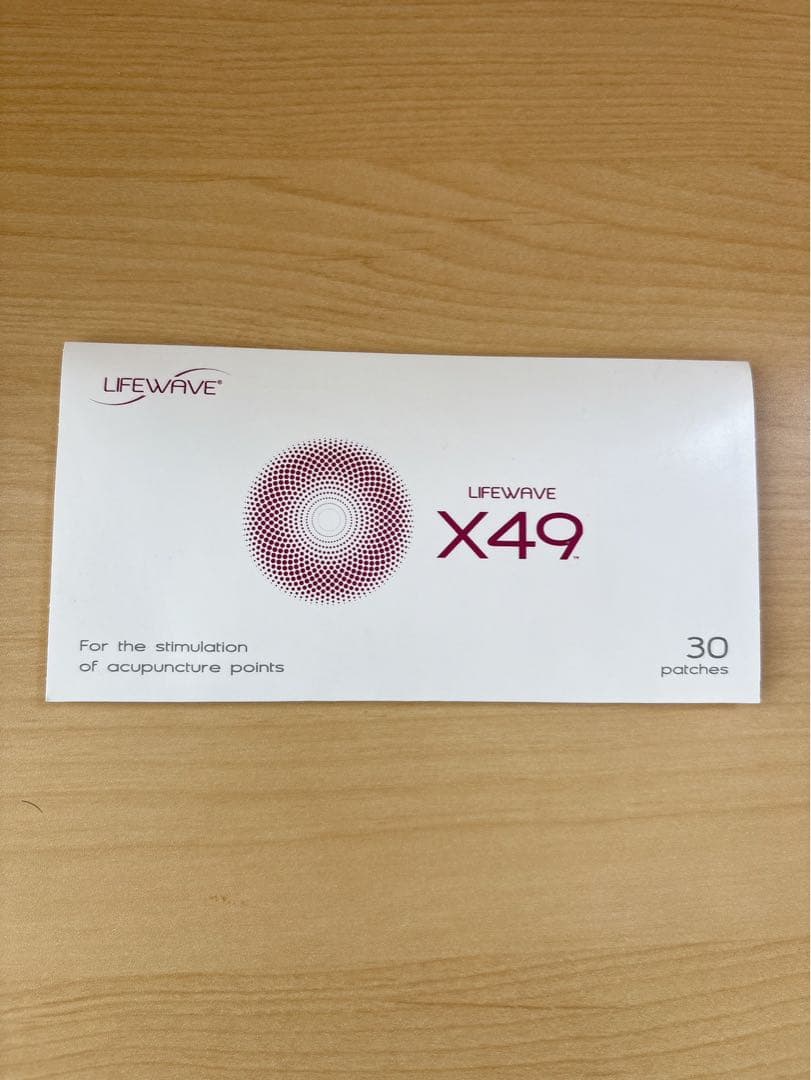 LIFEWAVE X49 30枚 経穴刺激用パッチ