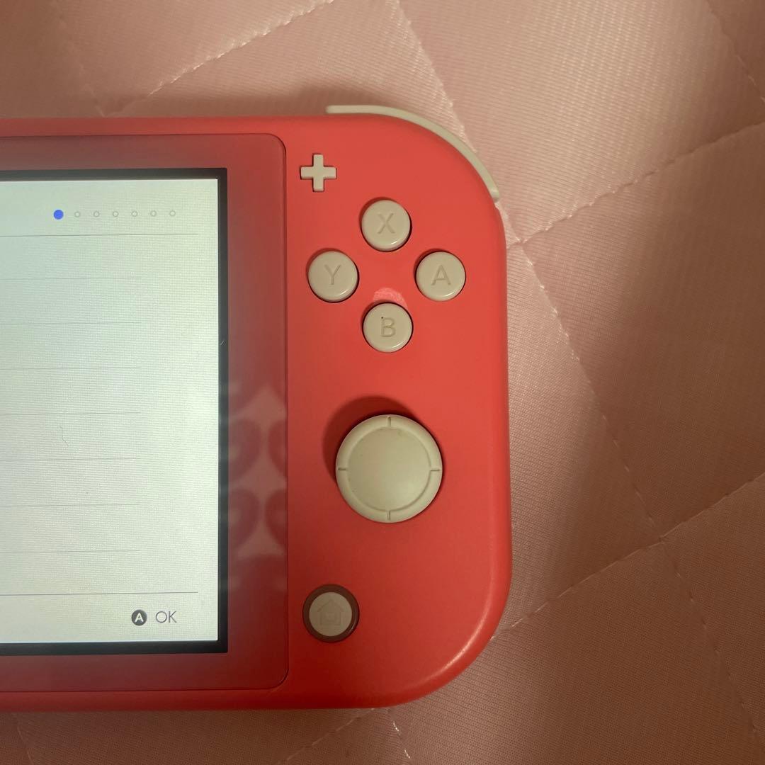 Nintendo Switch Lite コーラル 本体 箱あり 付属品完備
