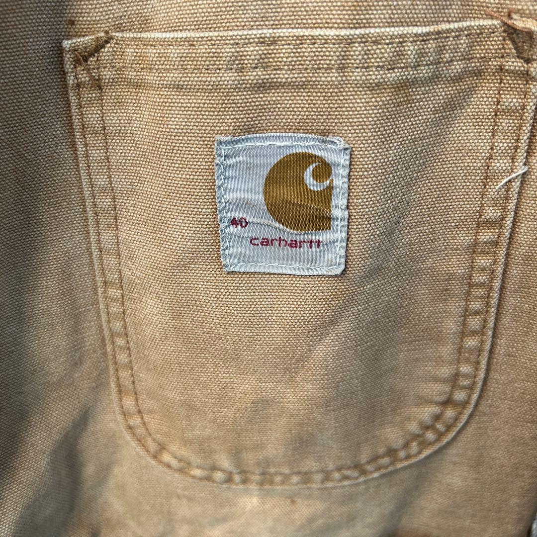 70s Carharttカーハートミシガンチョアコート M USA製