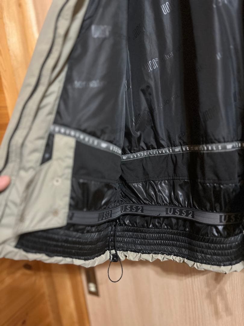 uss2オストゥー スノーボードジャケット ベージュ MEDIUM