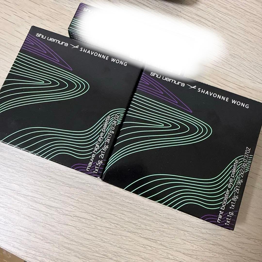 shu uemura shavonne wong アイシャド　リップセット