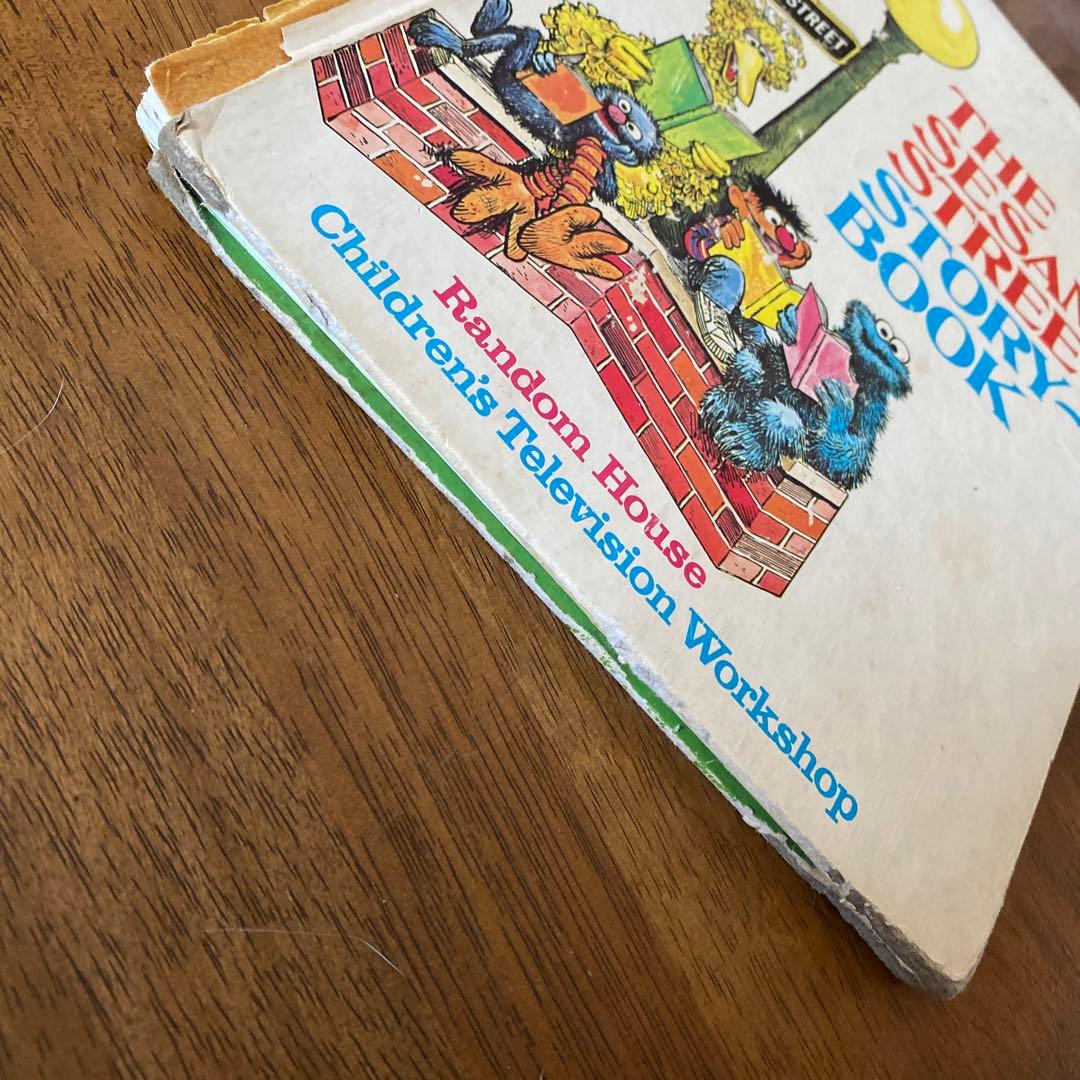 【セサミストリート】英語　絵本　ヴィンテージ　ダメージあり