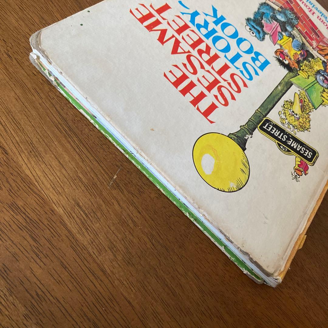 【セサミストリート】英語　絵本　ヴィンテージ　ダメージあり