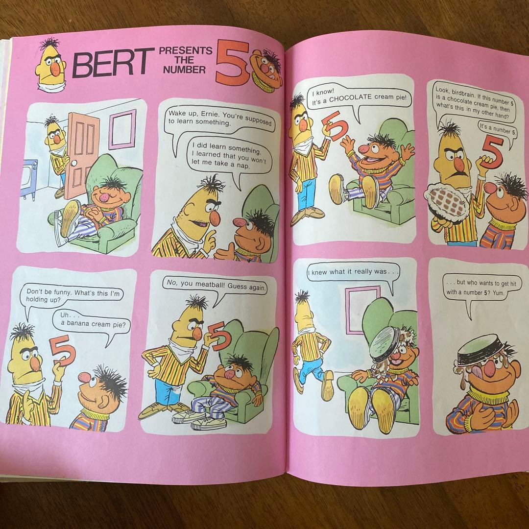 【セサミストリート】英語　絵本　ヴィンテージ　ダメージあり