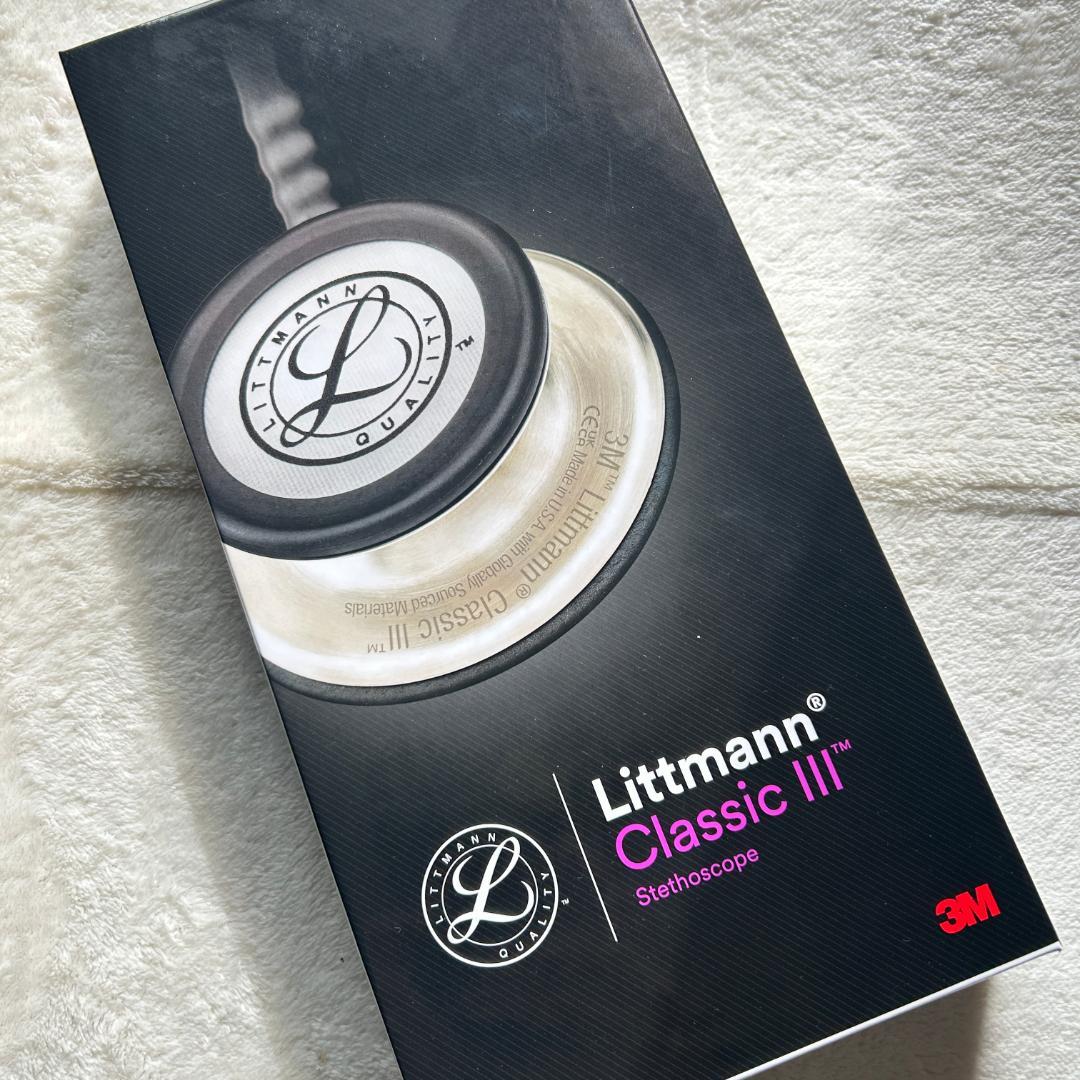◆聴診器　3M リットマン クラシックIII ネイビーブルー(ミラー加工)