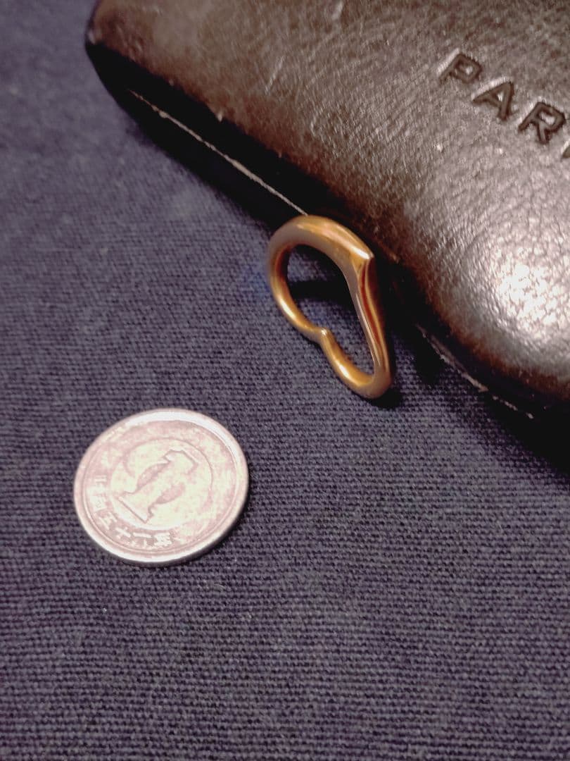 k18 オープンハート ペンダントトップ