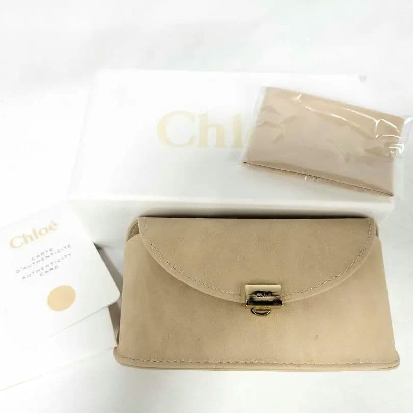 美品 Chloé 二重リム ラウンドサングラス CE114S 62□18 d14