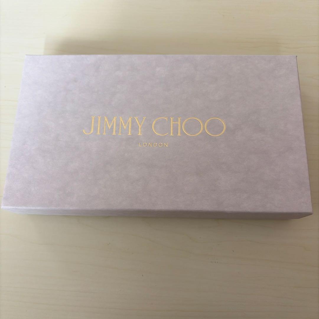 JIMMY CHOO グリッター クラッチパーティバッグ　チェーンショルダー